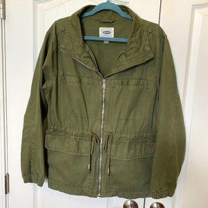 Olive Green Utility Jacket